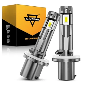 AUXBEAM 1:1 Fanless 880 LED Fog Driving Light Bulb 6500K Super White 80W 20000lm - Picture 1 of 12