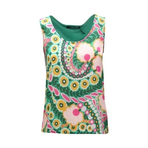 8975AR canotta donna WEEKEND MAX MARA woman silk sleeveless t-shirt - Picture 1 of 4