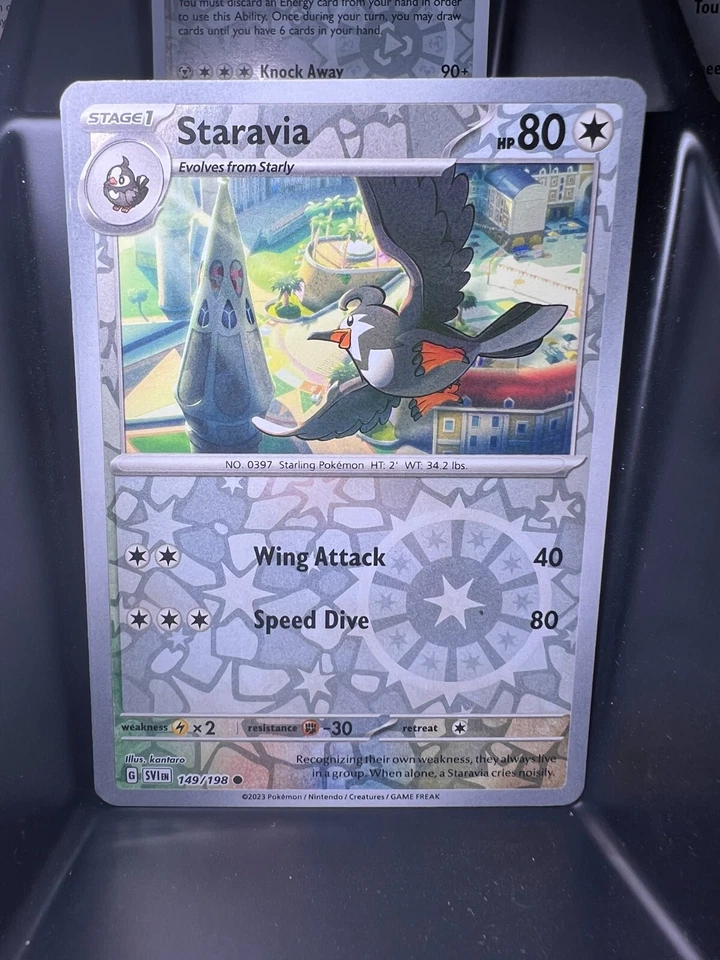 Staravia 149/198 Sv01: Scarlet & Violet Base Set Reverse Holo - Image 1 of 1
