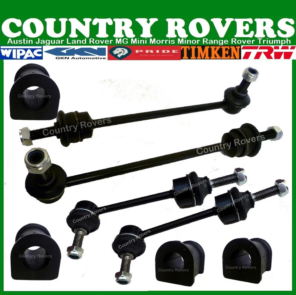 LAND ROVER DISCOVERY 2 TD5 & V8 FRONT & REAR ANTI ROLL BAR DROP LINKS SET - Image 1 of 4