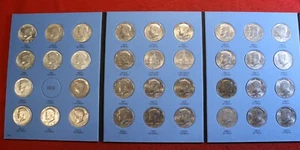 1964-1985 Kennedy Half Dollars G-UNC New Whitman Folder album all dates mm KH15 - Picture 1 of 6