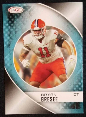 2023 Sage High Series #134 Bryan Bresee Rookie New Orleans Saints NM-MINT - Image 1 of 2