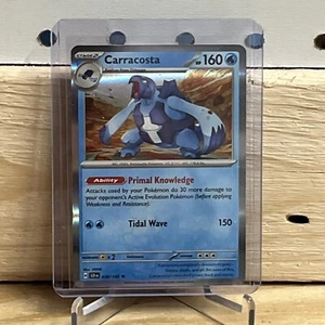 2024 Pokemon Holo Scarlet Violet Stellar Crown Carracosta 38 /142 - Picture 1 of 1