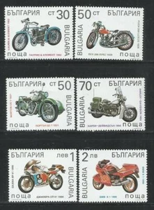 BULGARIA. Año: 1992. Tema: HISTORIA DE LA MOTOCICLETA. - Imagen 1 de 1