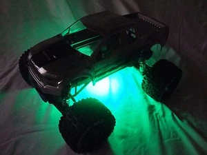 Traxxas Stampede Version 2, 24 Green LED light (VXL / XL-5 / etc) Underglow Kit - Picture 1 of 6