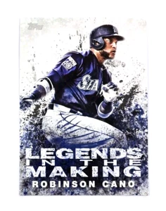 2018 Topps Robinson Cano Legends In The Making Seattle Mariners #LTM-RC - Picture 1 of 2