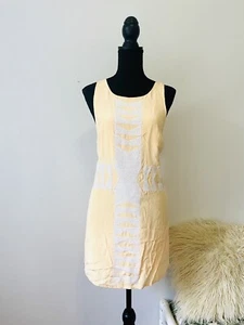 Kookai Size 38 ( AU 10 ) Mini Dress 100% Silk W Sequin Detail Sleeveless Summer - Picture 1 of 9