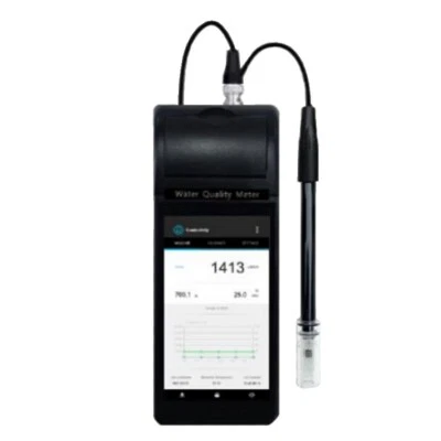 Touchscreen Conductivity Meter TDS Salinity Resistivity Conductivity Ash Gauge - Image 1 of 2