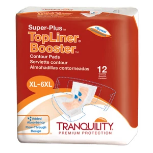 TopLiner Incontinence Booster Pad 32'' Length Heavy Absorbency Case of 96 - Picture 1 of 3