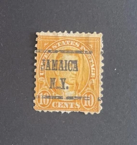 Jamaica, New York Type 219 Precancel - 10 cents Monroe - U.S. #642 - NY - Picture 1 of 1