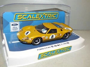 Scalextric C4495 Ford GT 40 1968 BOAC 500 Drury & Holland No. 8 - Imagen 1 de 1