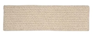 Natural Wool Houndstooth HD31 Stair Tread, Cream, 13-Pack - Picture 1 of 1