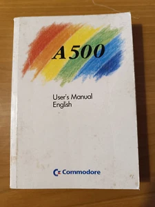 Commodored Amiga 500 – Manuale utente – testo in inglese - Photo 1/4