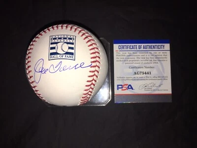 Joe Torre Signed Official Hall Of Fame Baseball Los Angeles Dodgers PSA/DNA - Image 1 of 2