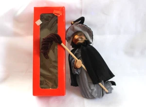 Vintage Lee Wards Halloween Flying Witch Figure - Picture 1 of 8