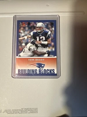 2002 Fleer # 256 Tom Brady Card New England Patriots (B2) - Image 1 of 2