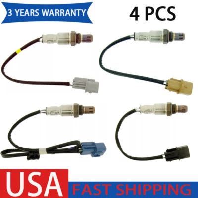 Sensor de oxígeno aguas arriba + aguas abajo 4 piezas para Kia Sedona 2011 2012 3,5 L 3470CC V6 Foto 1 de 4