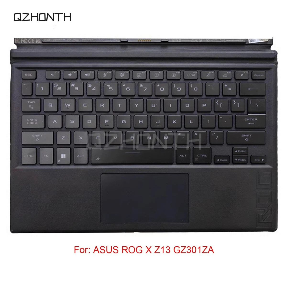 ASUS R500 C-Schale Mit Tastatur & Touchpad – Schwarzes Ersatzgehäuse (US-Layout)