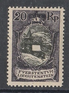 LIECHTENSTEIN MiNr. 53, 20 Rappen "Landschaften", *ungebraucht - Bild 1 von 1