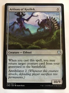 Magic The Gathering Commander Anthology Volumen II Artesano de Kozilek 014/312 casi nuevo - Imagen 1 de 2