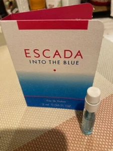ESCADA Into the Blue spray EDP vial 2ml- rare, discontinued!