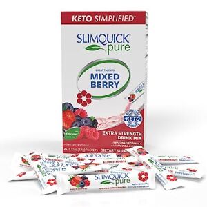 Slimquick Pure 3X Extra Strength Mixed Berry Drink Mix For Women To Help Achieve