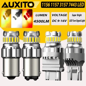 AUXITO 3157/7443/1156/1157/T10/T15 LED Señal de giro Bombilla Anti Hiper Flash - Imagen 1 de 16