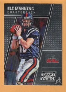 Eli Manning Ole Miss Rebels 2016 Prizm Draft Picks #37 New York Giants 12N - Imagen 1 de 2
