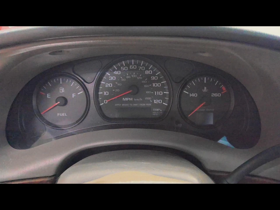 Б/у спидометр датчик подходит: 2005 Chevrolet Impala кластер США ex. полицейский пакет - Изображение 1 из 4