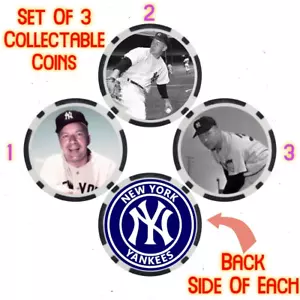 EDDIE LOPAT - LEGENDARY YANKEES BASEBALL PLAYER - COLLECTABLE COIN SET - Picture 1 of 2