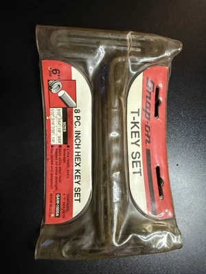 Snap On 7pc T-Key Set 6in long GAW1600A *READ *  - Image 1 of 4
