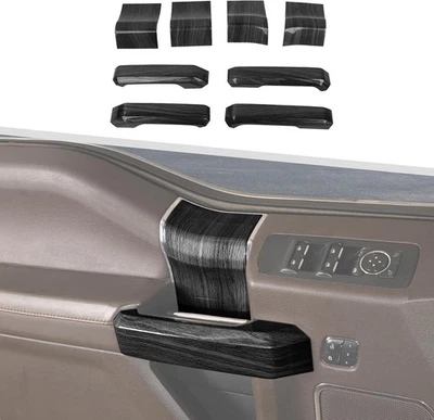 Compatible with F150 4 Door 2015-2020, 8PCS Inner Door Handle Cover Trim Kits ( - Image 1 of 4