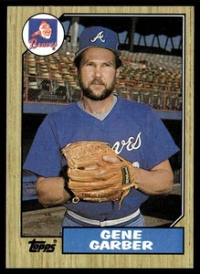 1987 Topps Gene Garber Atlanta Braves #351 - Picture 1 of 2