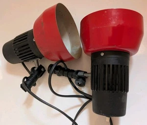 Vintage Danish Lyskaer Spotlights - Light Lamp 1980s Retro Lighting Cool Pair - Picture 1 of 20