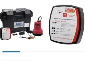 The Basement Watchdog Emergency Backup Sump Pump System BWE The Basement - Picture 1 of 6