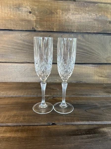 Juego de 2 copas de champán Marquis by Waterford Markham flautas de cristal envío rápido - Imagen 1 de 7