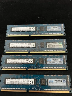 HP (713752-081) 32GB 4x8GB PC3L-12800E-11-13-E3  Rams - Image 1 of 4