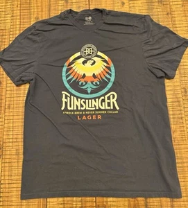 Vintage Breckenridge Brewery BB x Never Summer Collab FUNSLINGER Lager T-Shirt Gr. L - Bild 1 von 10