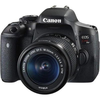 Canon EOS Kiss X8i Lens Kit EF-S18-55mm F3.5-5.6 IS STM - Image 1 of 3