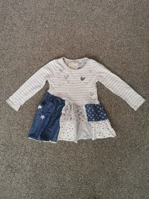 18-24 months girls long sleeved dress from Next - Image 1 of 2