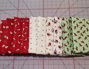 Quilting Cotton Fabric , Merry Merry Snow Days 10 End of Bolt Remnants 6yds - Picture 1 of 9