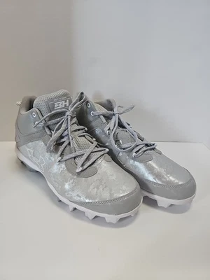 Under Armour Harper 8 Mid RM Baseball Cleats Gray Men’s Size 9.5 New W/ Out Box - Image 1 of 4