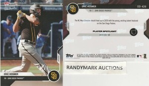 Eric Hosmer SAN DIEGO PADRES 2020 TOPPS NOW ROAD TO OPENING DAY OD-426 SP 211