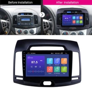 9'' Android 10 Car Stereo Radio GPS Head Unit WIFI For Hyundai Elantra 2007-2011 - Picture 1 of 12