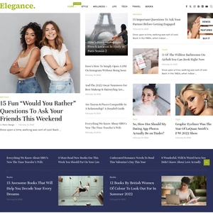 Elegance News Websites Design for Sale with Free VPS Web Hosting - Picture 1 of 6