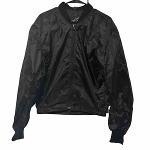 AVG SPORT Windbreaker Jacket Zip-up Black Medium - Picture 1 of 4
