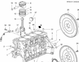 GENUINE BRAND NEW ENGINE EXPANSION PLUG HOLDEN CRUZE 2009-2010 1.6L PETROL - Picture 1 of 2