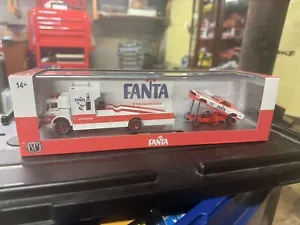 🔥 M2 Machines 1969 Mustang Funny Car 1970 C-950 Hauler 1/750 Fanta Red Chase🔥 - Picture 1 of 2