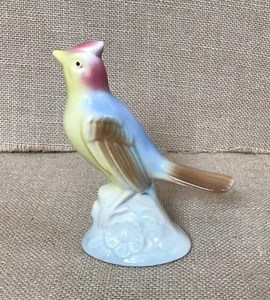 Vintage Royal Copley Porcelain Lark Bird Figurine 5 Inches Cottage Core AS IS - Picture 1 of 7