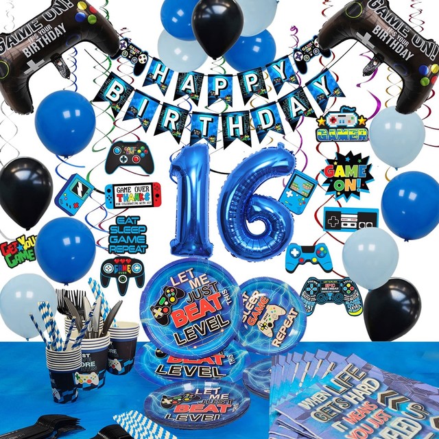 Five Nights At Freddy's Party Supplies Decoration Kit (7pcs) - FNAF Birthday